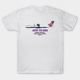 Avions de Transport Régional 72-200 - British Airways "Chelsea Rose / England" T-Shirt